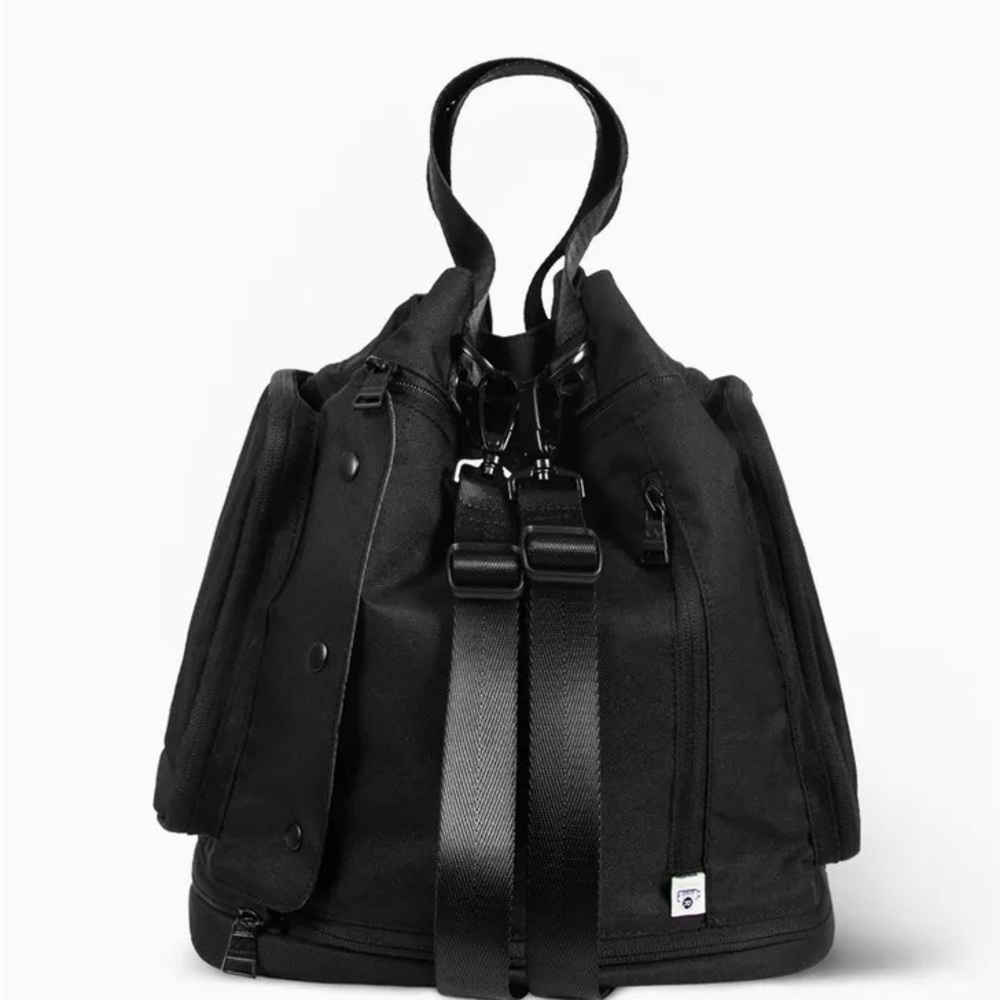 RARE Doughnut Pyramid Drawstring Backpack NWOT - Picture 2 of 9